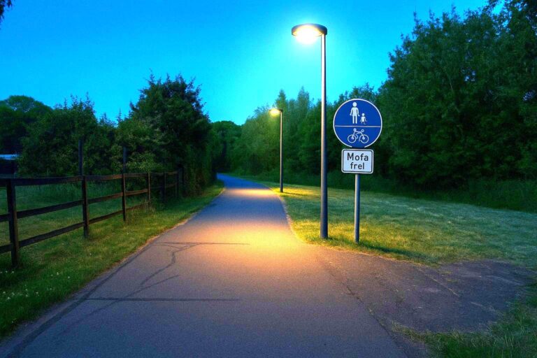 Ratsbeschluss bleibt im Dunkeln – Beleuchtung des Curt-Hasselbring-Wegs weiter blockiert